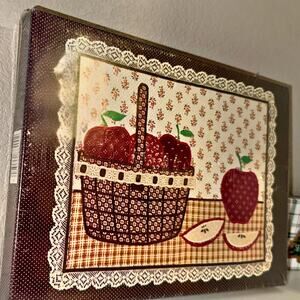 Vintage 1983 Mead Country Apple Stationery Set – Boxed NOS